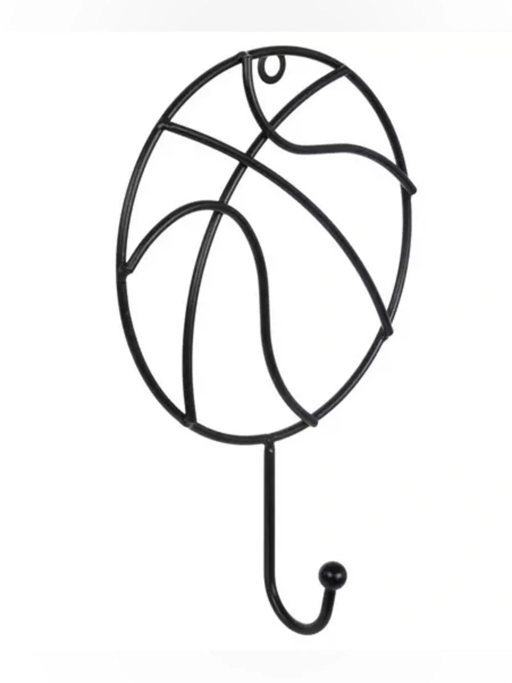 (2) Basketball Metal Wall Hook